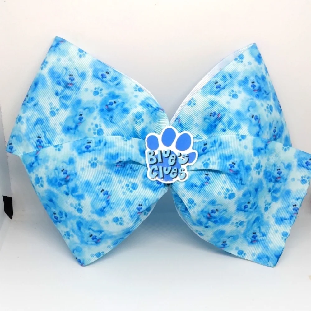 Blues clues hair bow